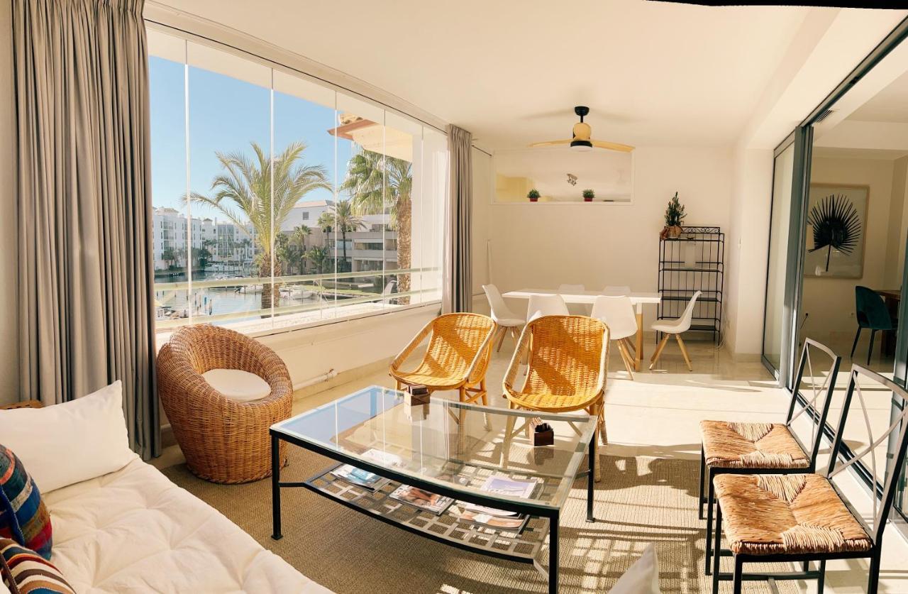 Sotogrande Alboaire- Waterfront Luxury 4 Bedroom Apt In The Marina Of Sotogrande Bagian luar foto